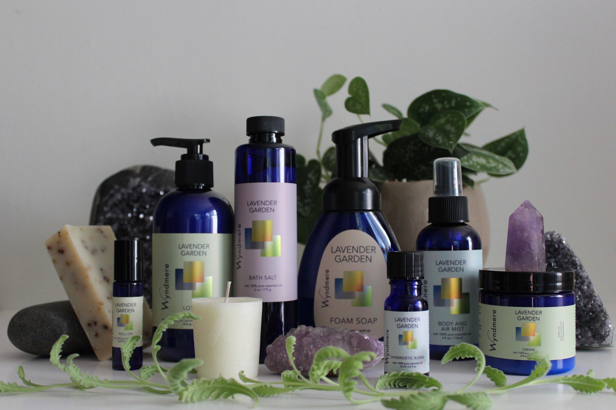 Collection of Wyndmere Aches & Pains aromatherapy products