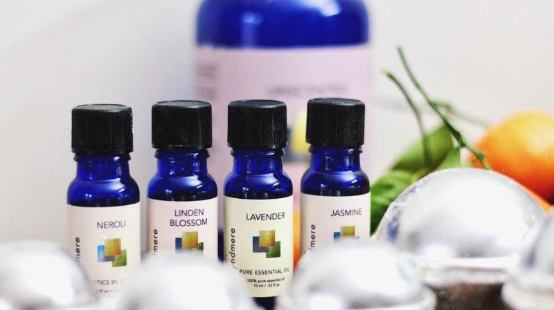 homemade bath bombs using essential oils and other natural ingredients