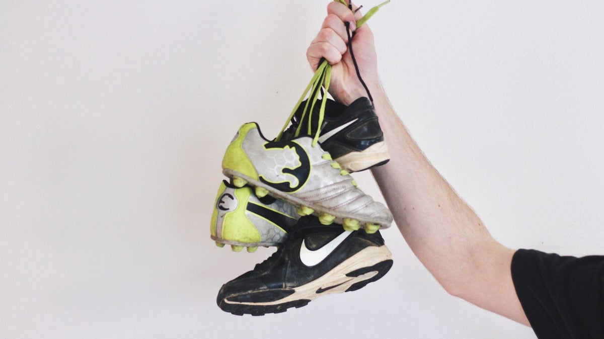 Freshen stinky sports shoes with essential oils