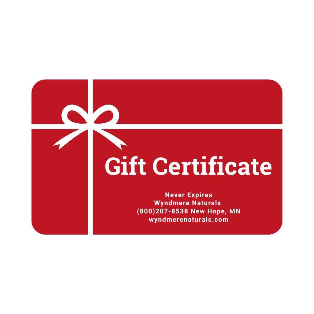 Wyndmere Holiday Gift Card Banner (Red White)