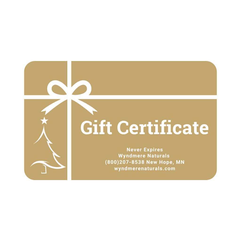 Wyndmere Holiday Gift Card Banner (Gold + White)