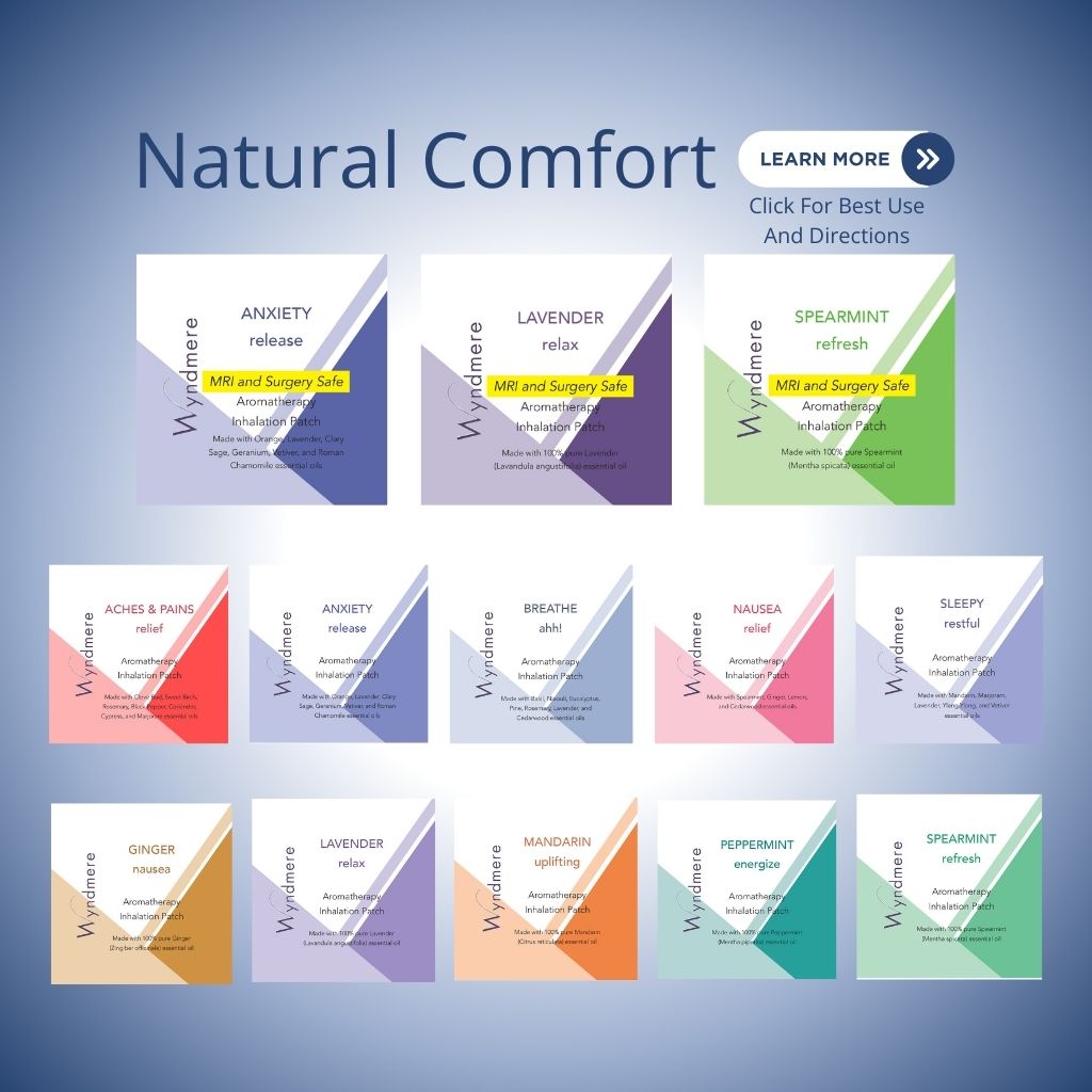 Wyndmere - Natural Comfort Aromatherapy Patches