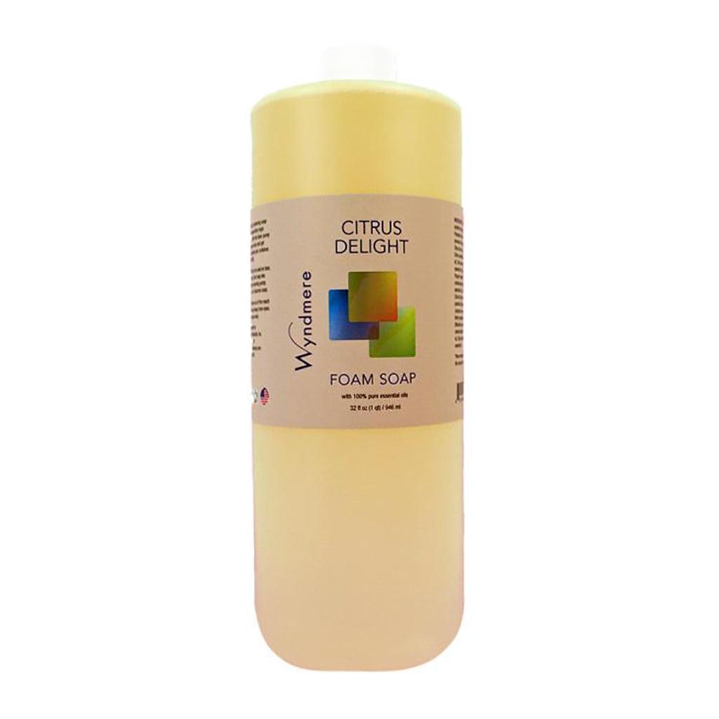 32oz refill bottle of Citrus Delight foam soap