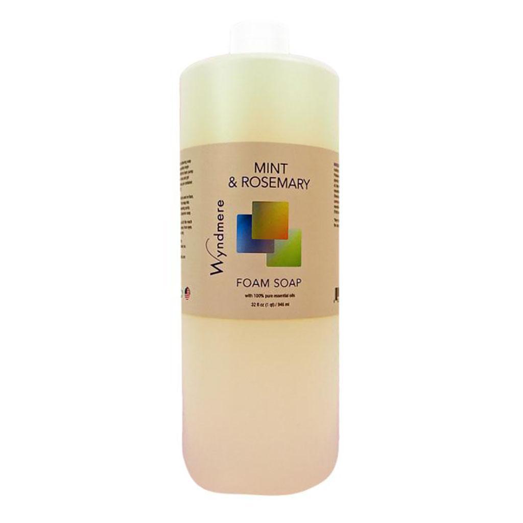 32oz refill bottle of Mint & Rosemary foam soap
