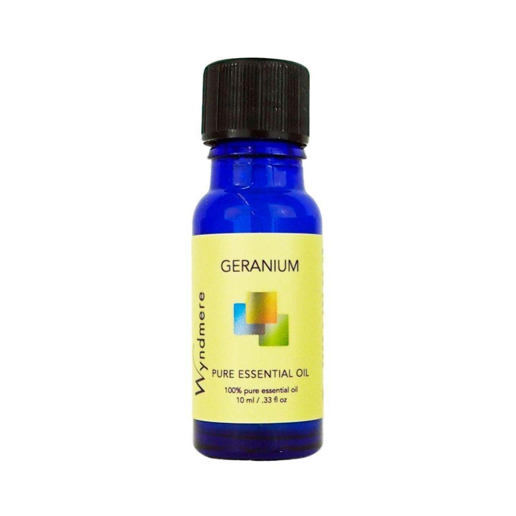 Geranium - uplifting, mentally balancing, and helps relieve stress and anxiety. 