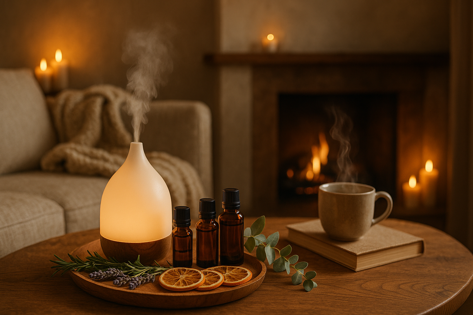How To Use Essential Oils For A Cozy Home Environment (Wyndmere's take)