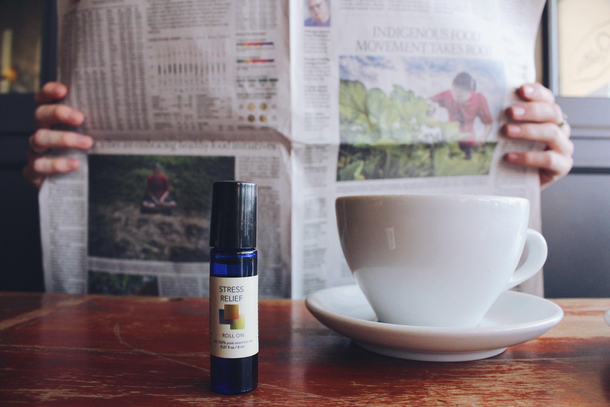 Coffee and the Newspaper - Wyndmere Naturals