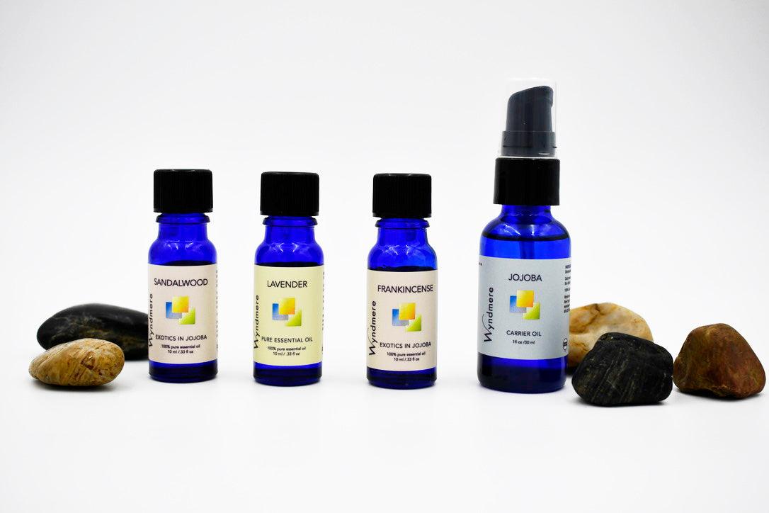Wyndmere Naturals - DIY Soothing After Shave & Beard Oil made with all natural pure essential oils.
