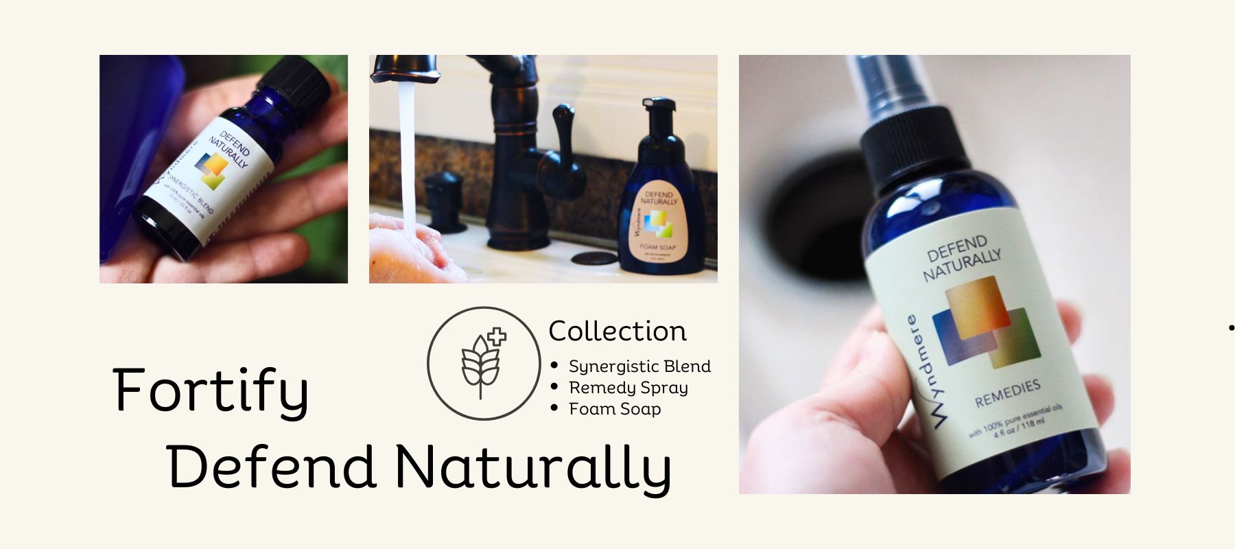 Wyndmere products containing Defend Naturally blend