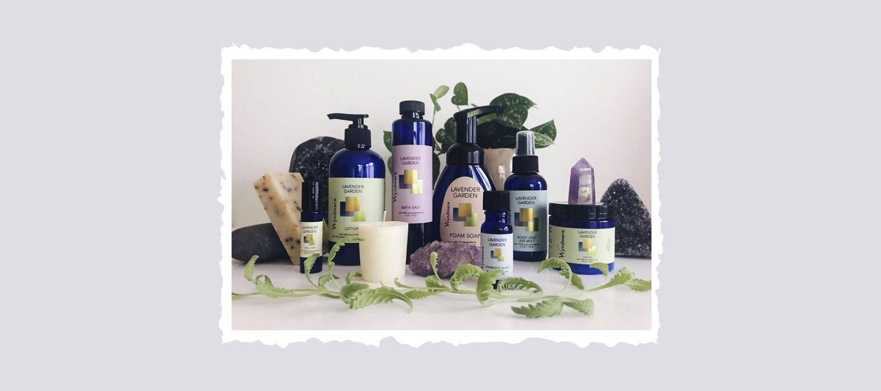 Wyndmere products with Lavender Garden blend