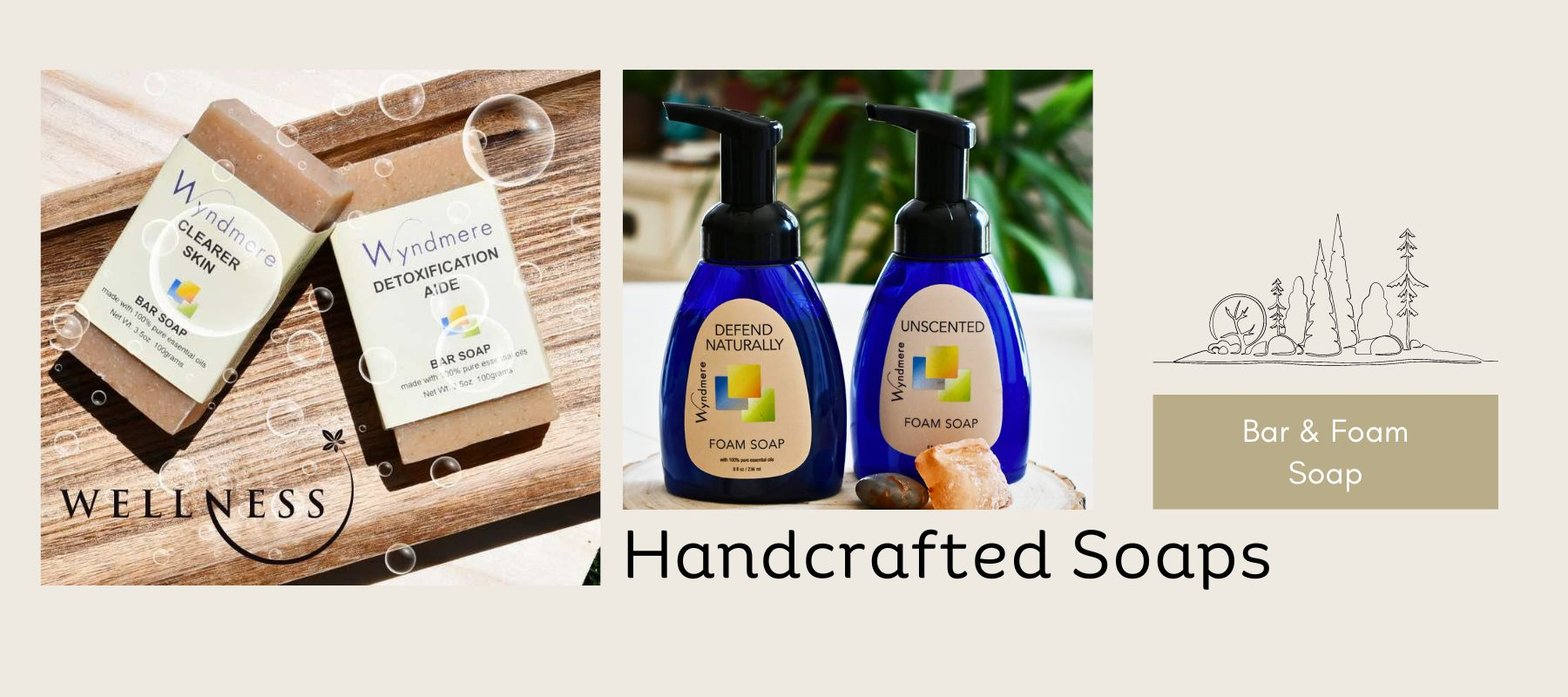 Handcrafted Soaps - Wyndmere Naturals