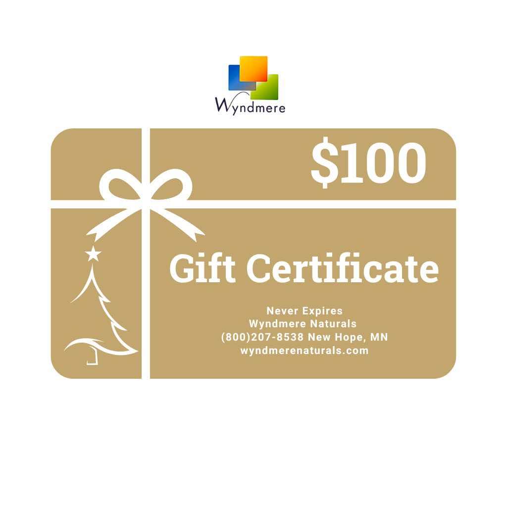 Wyndmere $100 Holiday Gift Card( Gold &amp; White) 