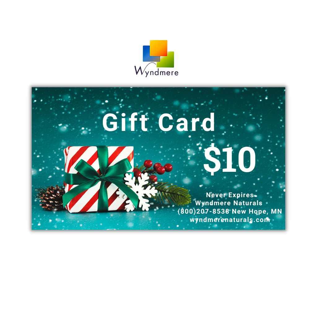 Wyndmere $10 Holiday Gift Card( Red + Stripe Present)