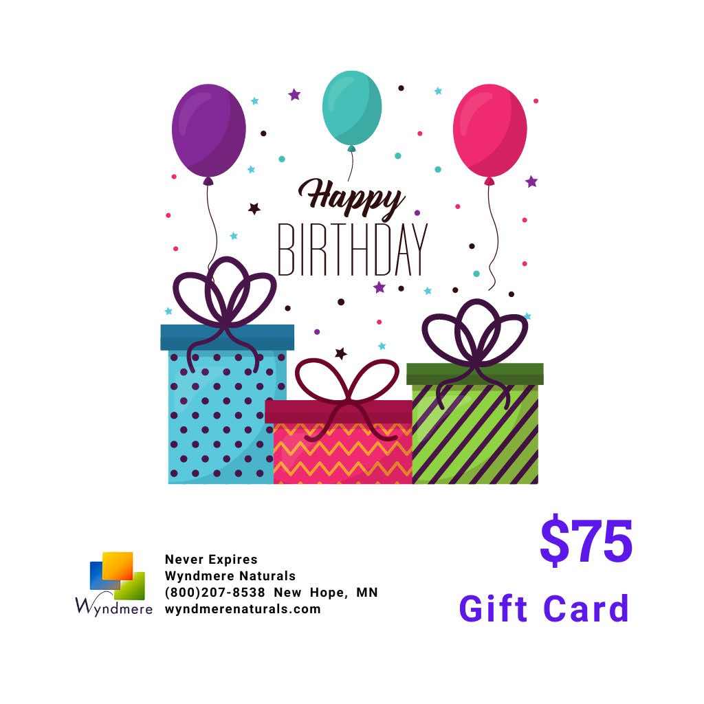 Wyndmere Happy Birthday Balloon Gift Card