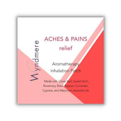 Aches And Pains Aromatherapy Inhalation Patch - Wyndmere