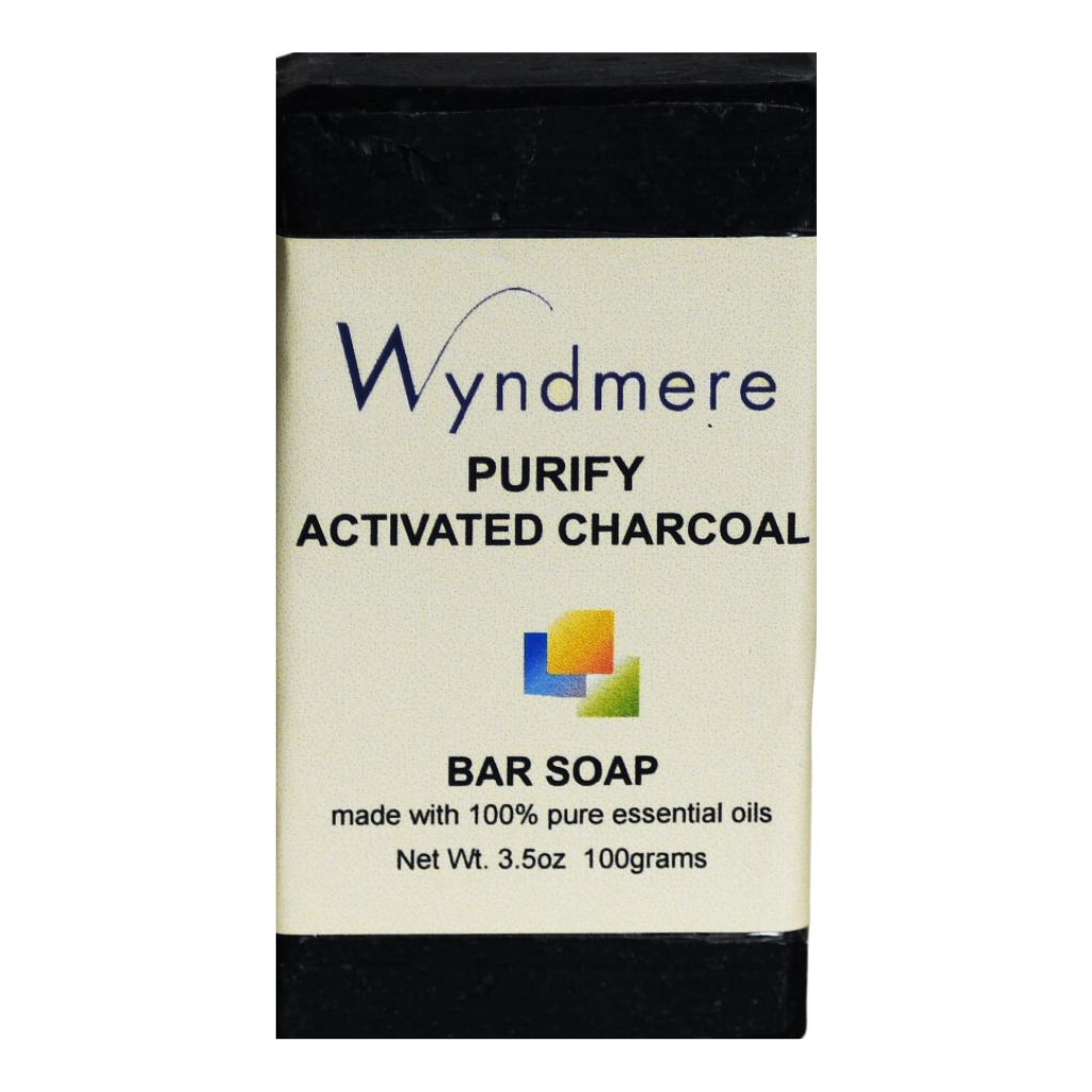 Soap bar of Wyndmere Purify Activated Charcoal