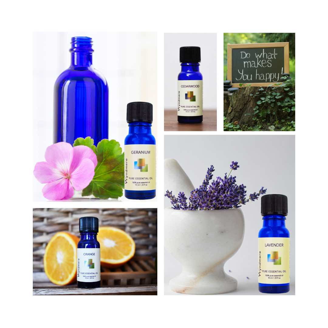 Do Wyndmere - What Makes You happy with lavender, orange, geranium and cedarwood essential oils