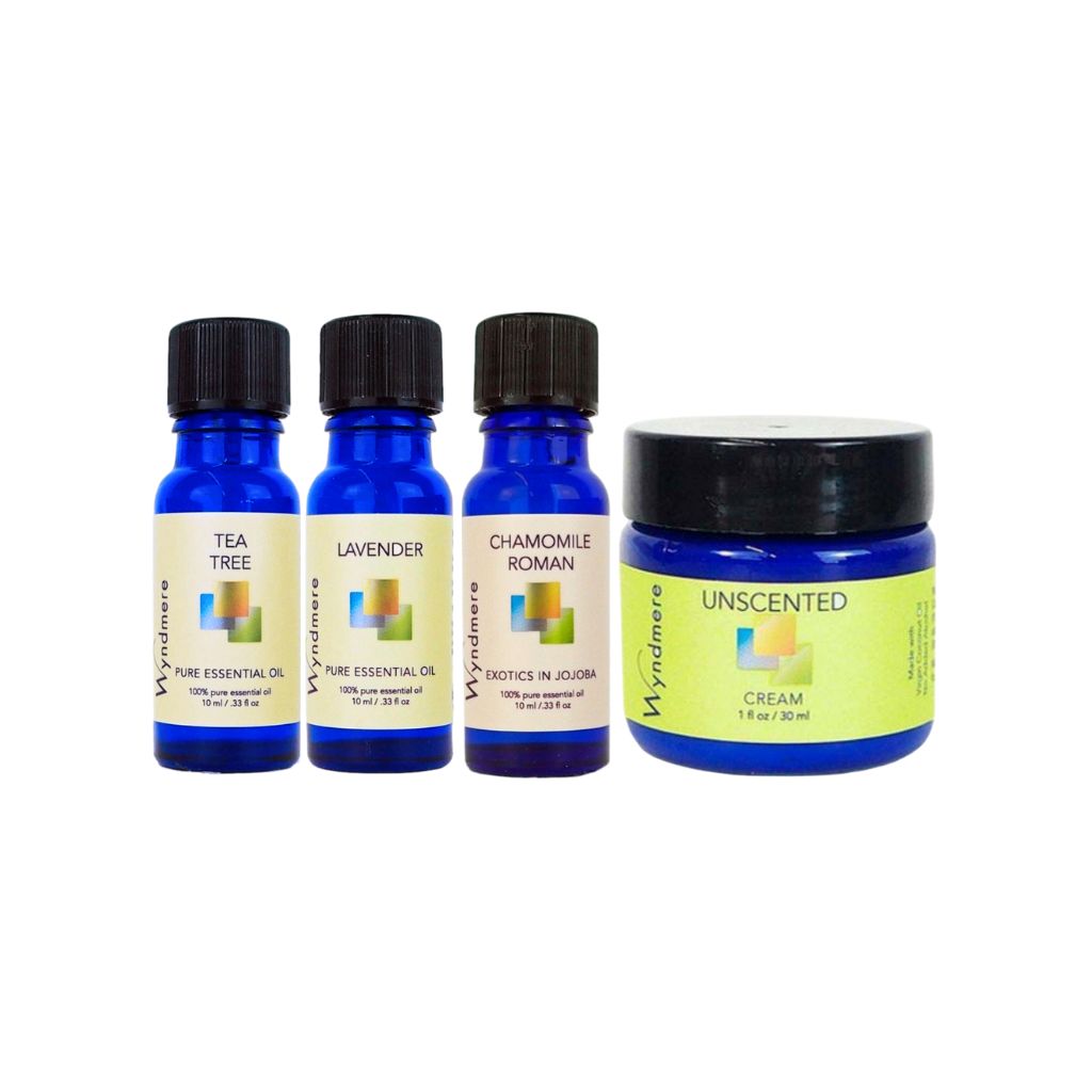 Wyndmere Tea Tree, Lavender, Chamomile Essential Oil, Unscented Cream