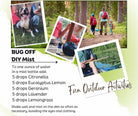 Wyndmere Bug Off DIY mist recipe bundle with citronella, eucalyptus lemon, geranium, lavender and lemongrass essential oils