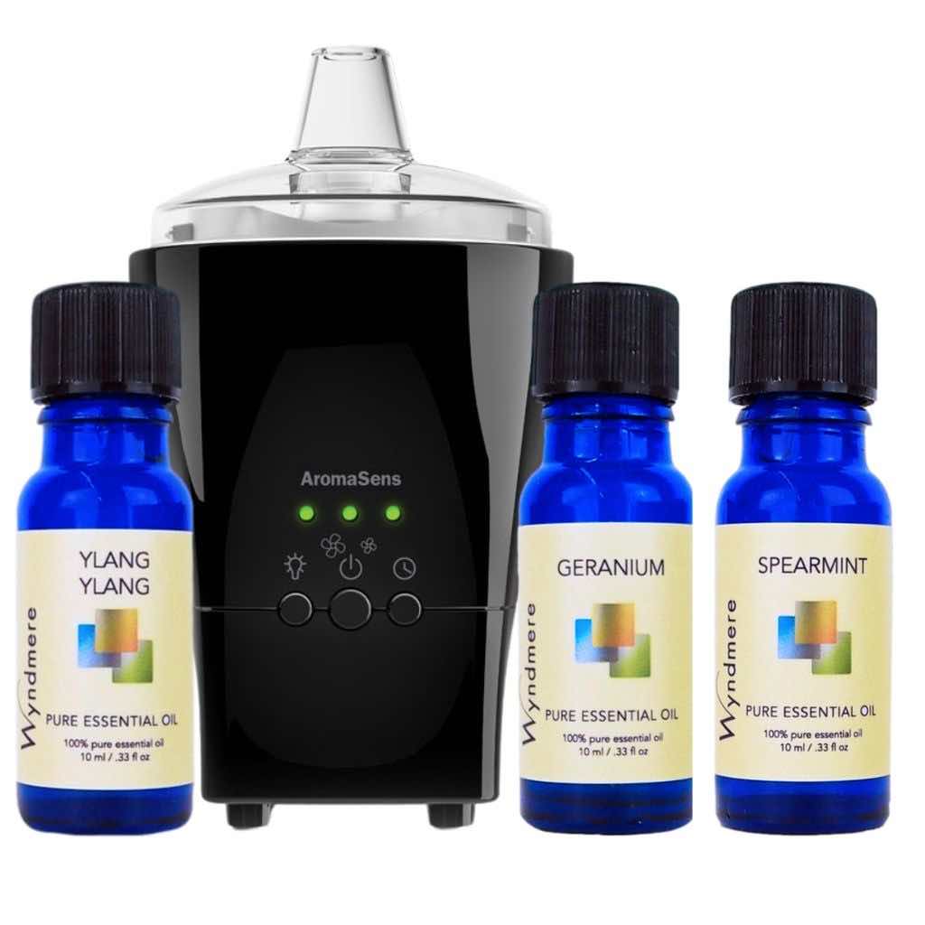 Wyndmere - Fresh Winter Floral Diffuser Blend with ylang ylang, geranium, spearmint and AromaSens.
