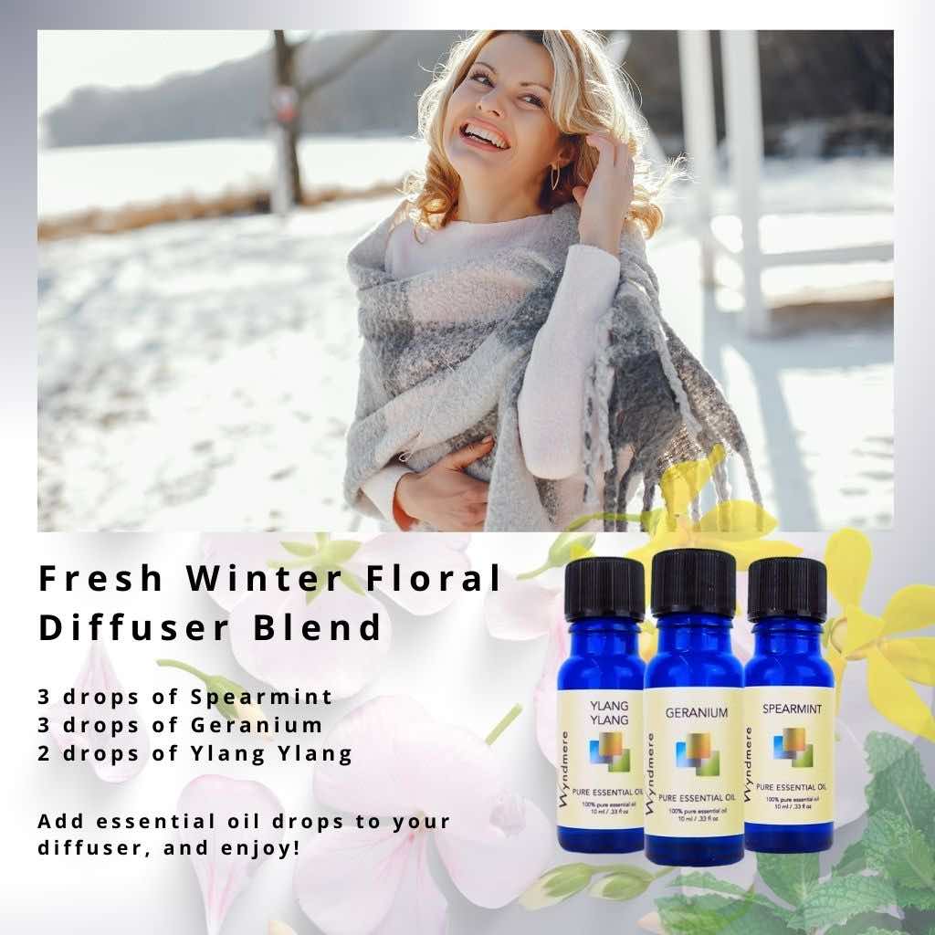 Fresh Winter Floral  Diffuser Blend