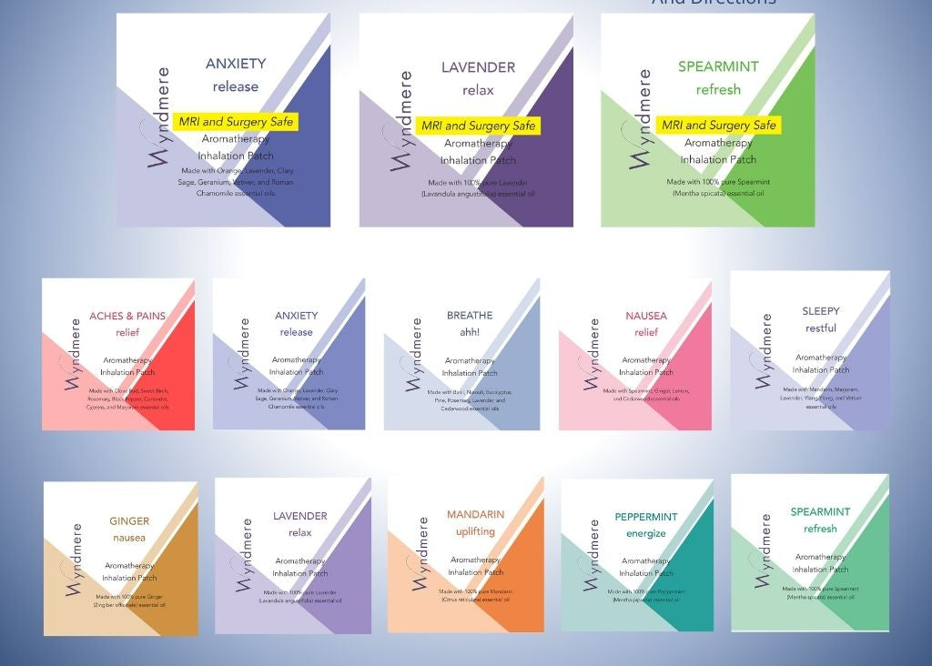Wyndmere - Natural Comfort Aromatherapy Patches