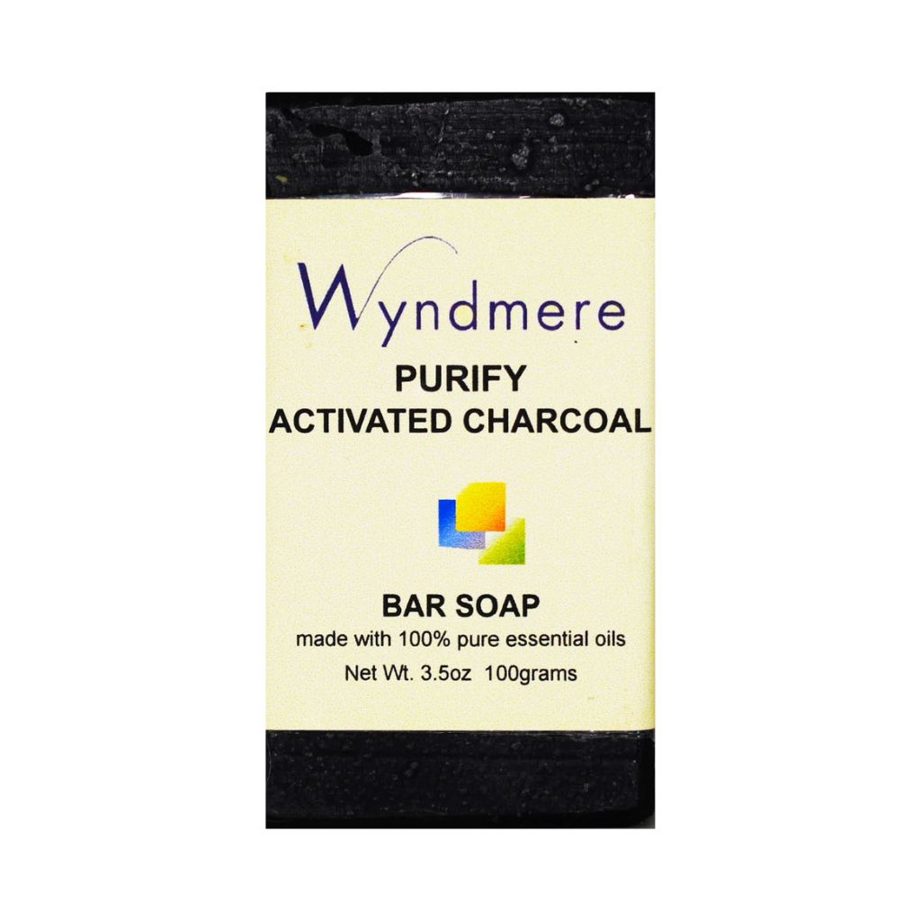 Soap bar of Wyndmere Purify Activated Charcoal