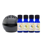 Wyndmere - Sleepy Sheep DIY Recipe Bundle with Marjoram-Lavender-Mandarin-Ylang Ylang Oils + AromaPearl Black