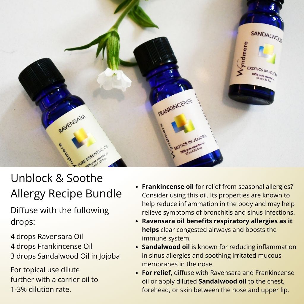 Unblock & Soothe Allergy Recipe Bundle