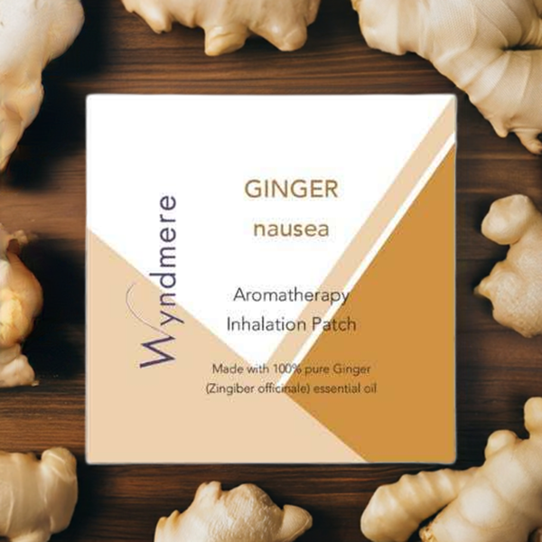 Ginger Aromatherapy Inhalation Patch - Wyndmere Naturals