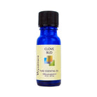 Clove Bud - 10ml cobalt blue bottle of Wyndmere Clove Bud Essential Oil having a sweet, spicy aroma