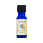 10ml cobalt blue bottle of Wyndmere Peppermint essential oil