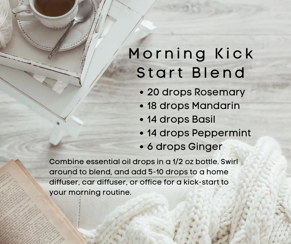 Energizing essential oil blend DIY discount product bundle