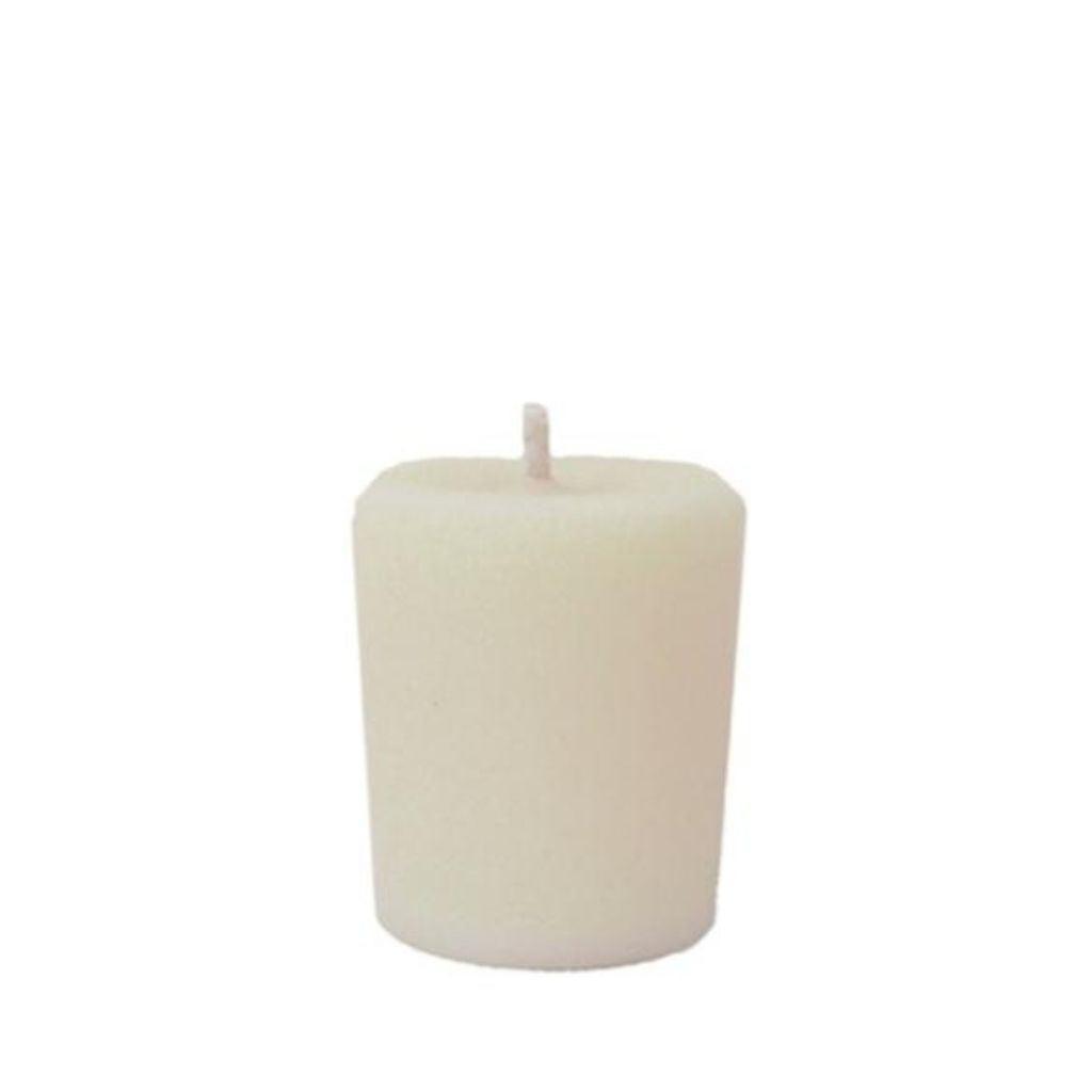 Wyndmere Anxiety Release votive candle made with soy wax and essential oils