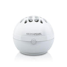 White AromaPearl personal aromatherapy diffuser for essential oils. Use for home, work or travel