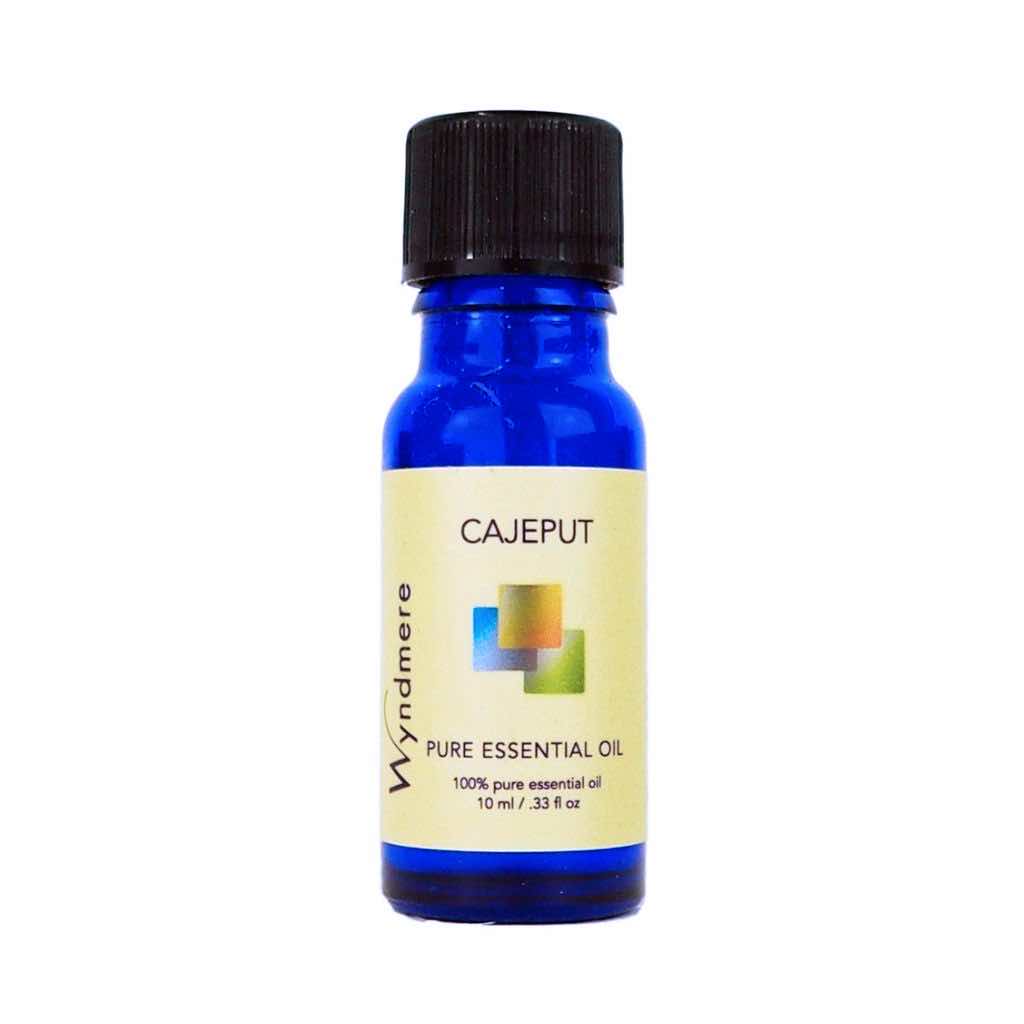 Cajeput - 10ml cobalt blue bottle of Wyndmere Cajeput Essential Oil. Used in skin care products and for Henna tattoos