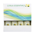 Decorative box set of 4 popular Wyndmere citrus essential oils