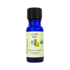 Clove Bud - 10ml cobalt blue bottle of Wyndmere Certified Organic Clove Bud Essential Oil having a sweet, spicy aroma
