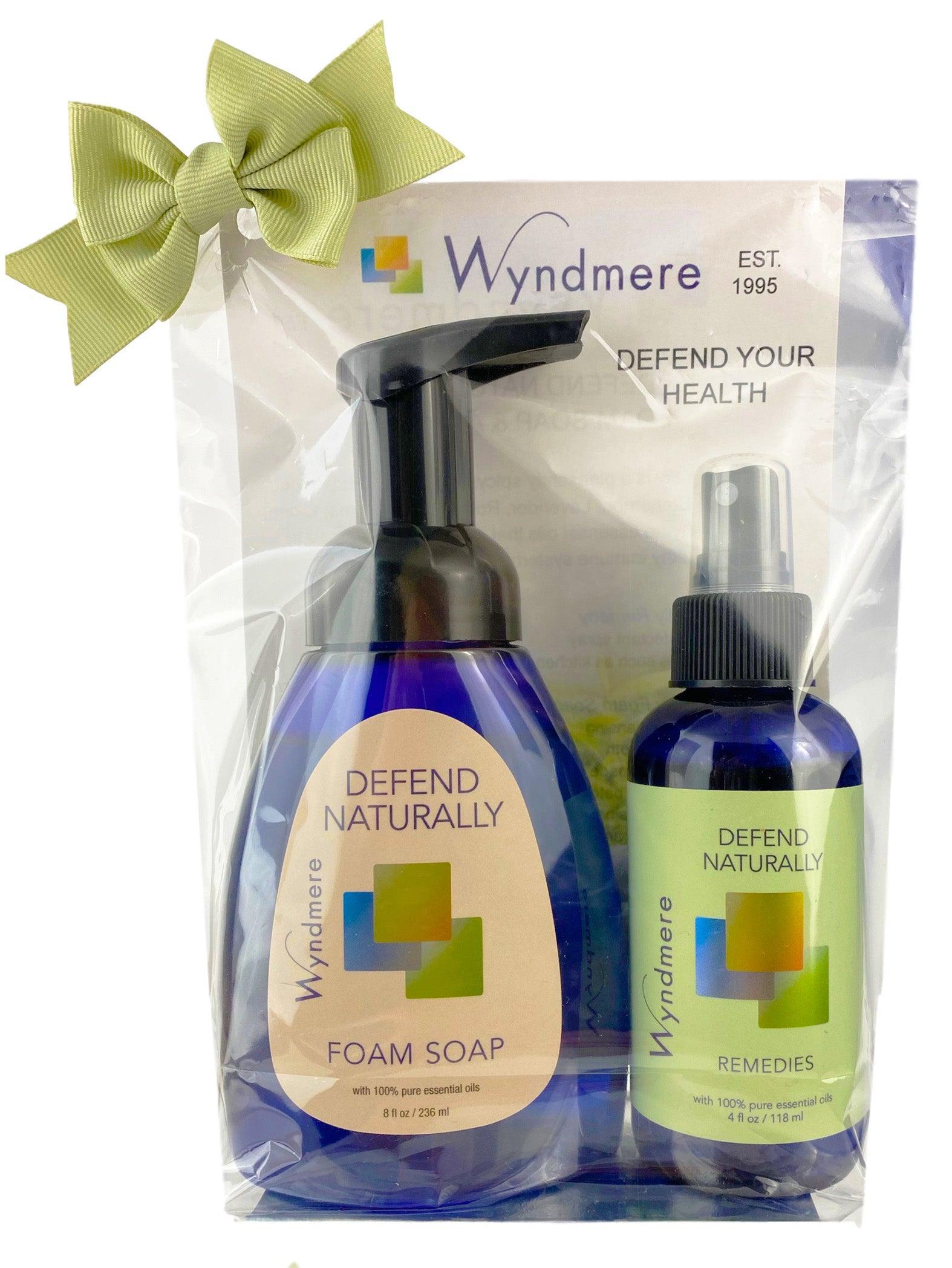 defend naturally foam soap and remedy 2 pack