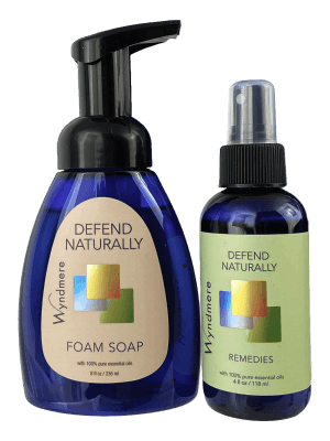 defend naturally foam soap and remedy 2 pack
