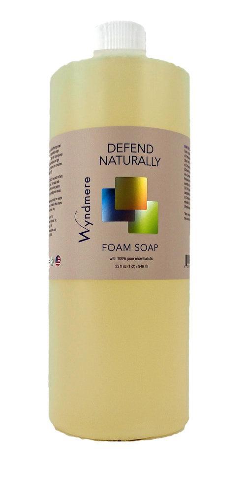 defend naturally foam soap refill
