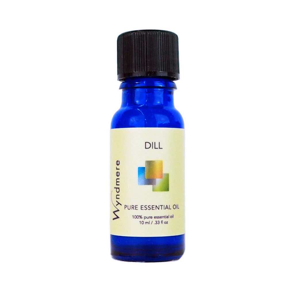 Dill - 10ml cobalt blue bottle of Wyndmere Dill Essential Oil