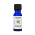 Wyndmere Emotional Rescue essential oil blend in a 10ml cobalt blue bottle