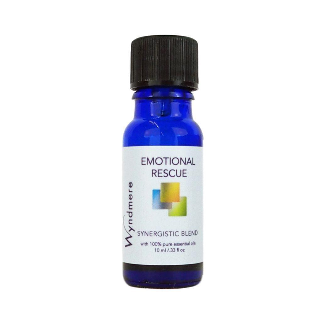 10ml bottle of Emotional Rescue blend using the best essential oils to uplift your mood and create a sense of well-being