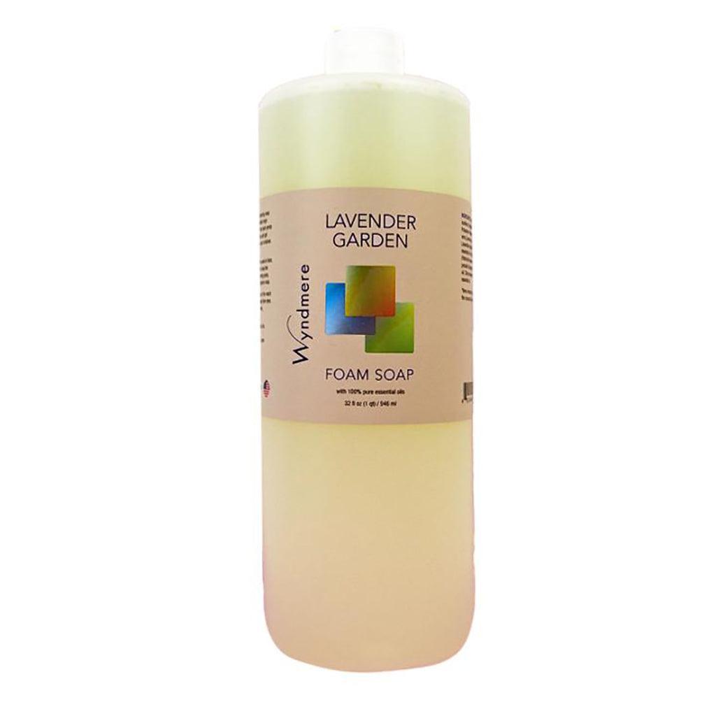 32oz refill bottle of Lavender Garden foam soap