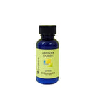 A 1oz cobalt blue bottle of Wyndmere Lavender Garden Lotion