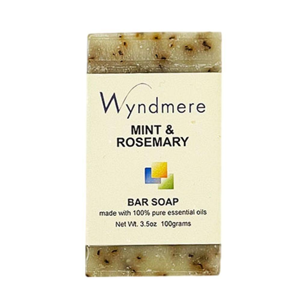 Revive and energize with this bar of Mint & Rosemary soap