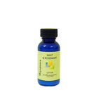 Wyndmere Mint & Rosemary Lotion in a 1oz cobalt blue bottle