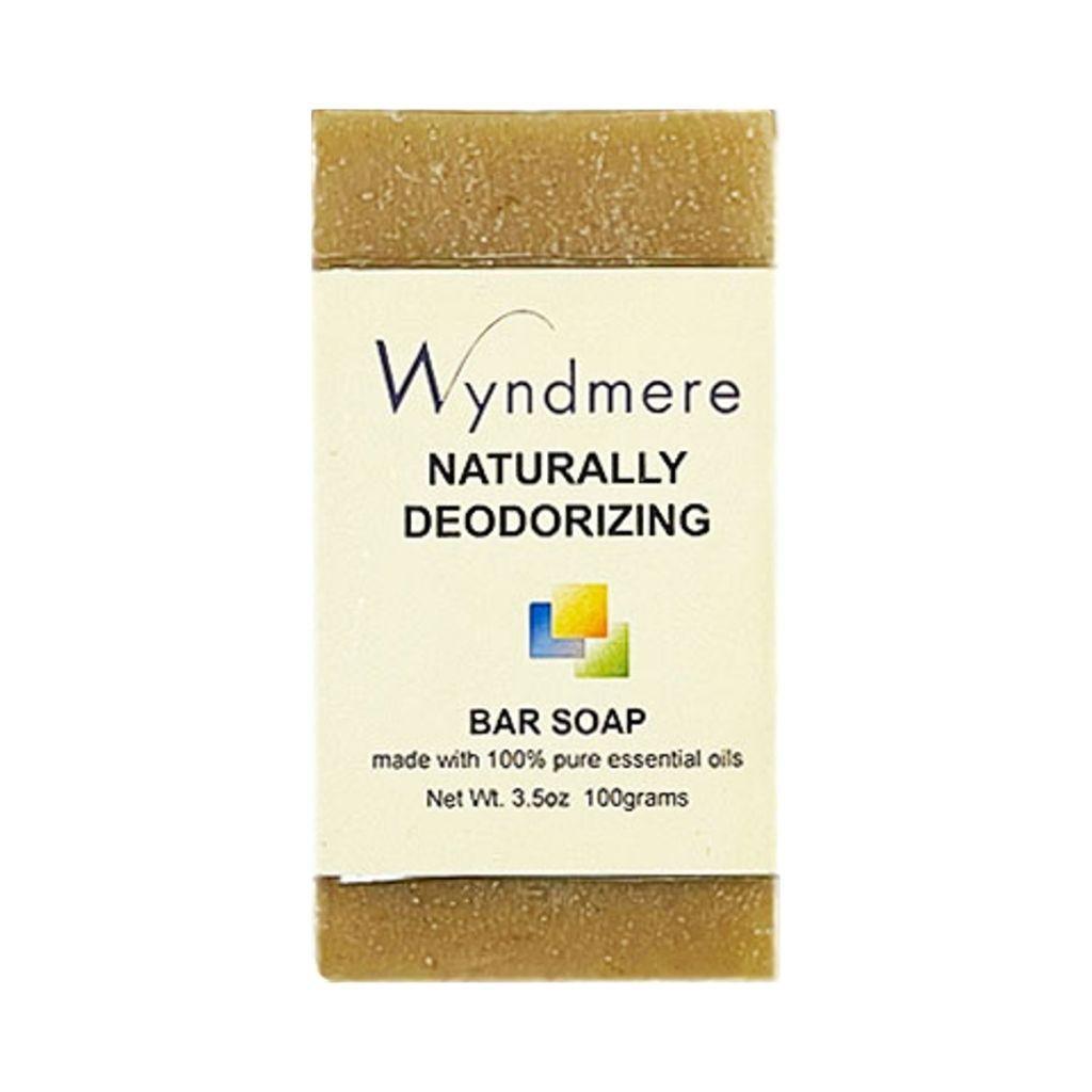 Use this refreshing bar of Naturally Deodorizing soap everyday.