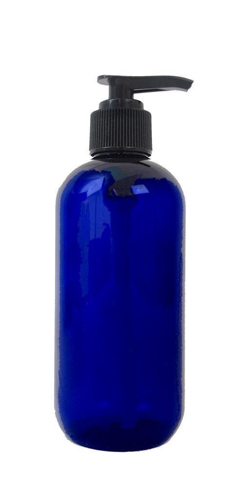 Plastic (PET) Bottle 8oz w/Lotion Pump - Bottles & Jars - Wyndmere Naturals